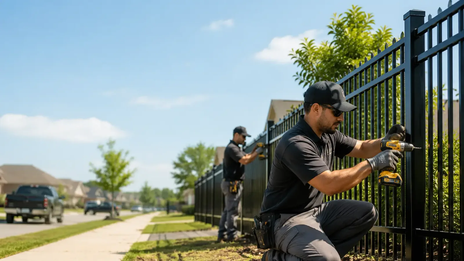 Metal Fence Installation in Alburnett, IA